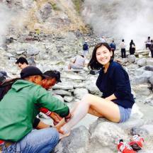 Enjoyed volcano mud massage from the guides.